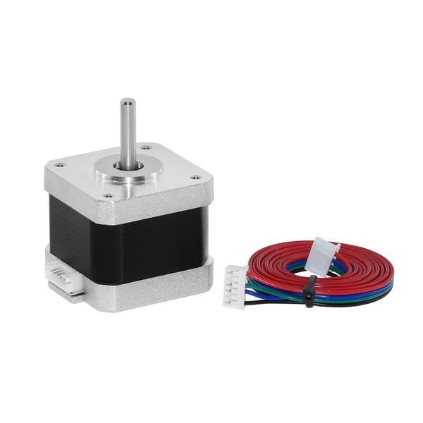 

17hs4401 4-lead nema 17 stepper motor 42 motor 42bygh 1.5a with dupont line 1m wire ce cnc laser and 3d printer