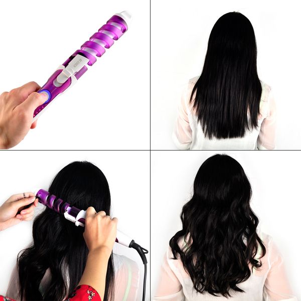 New 2019 Candy Color Electric Magic Hair Styling Tool Anti Scald
