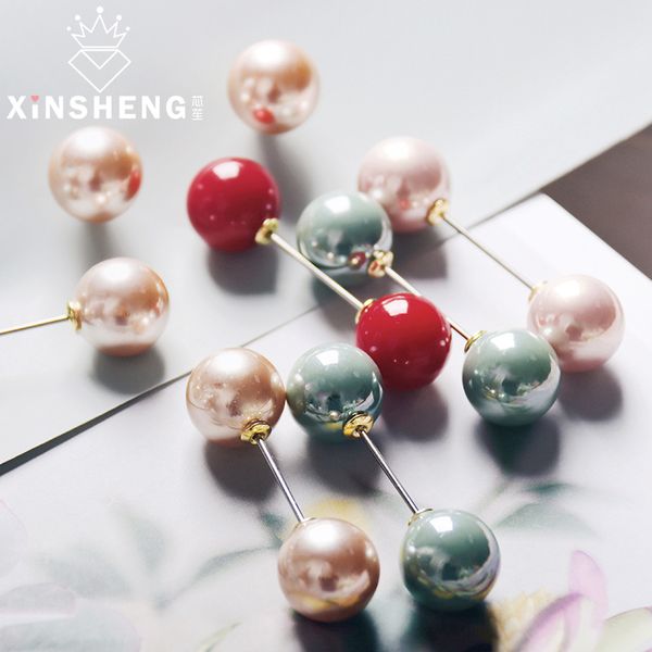 

5pcs/lot round pearl head dressmaking pins weddings bouquet pin corsage florists sewing crafts pin accessories diy tools