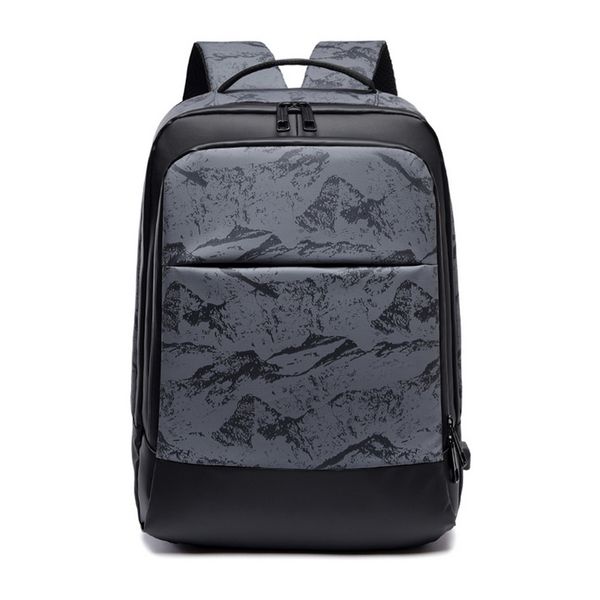 

litthing men's backpack bag male polyester lapbackpack computer bags high school student college students bag male