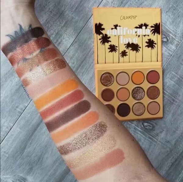 Colourpop California Love Matte Shimmer Eyeshadow Powde Palette Eye Shadow Beauty Makeup Palettes De Maquillage Cosmetics Makeup Tips From Encounter1