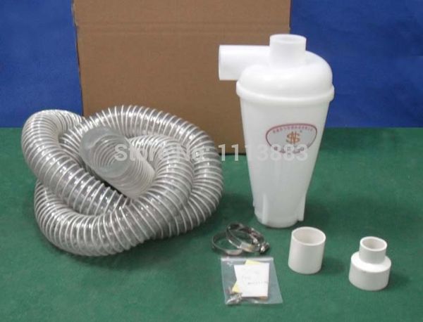 

cyclone dust separator + 2.2m hose with 55mm diameter(or 2m hose with 50mm diameter