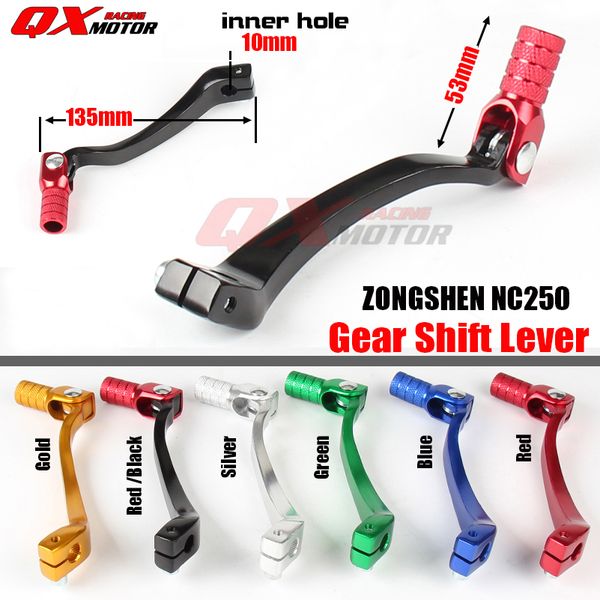 

motorcycle aluminum folding shifter shift lever for nc250 kayo t6 k6 bse j5 m2 m4-250r shr kews k16 x7 dirt bike motocross