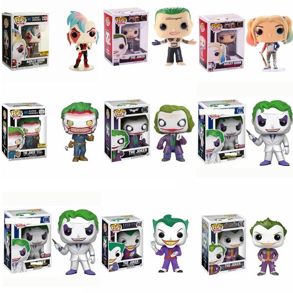 

funko pop super heroes suicide squad harley quinn the joker винилова игђѬка коллекионна модел игѬђки 