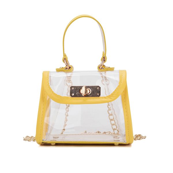 

корейских детей сумка весна и лето новые сумки на ремне, hit цвет прозрачный tide девочки детские посланника