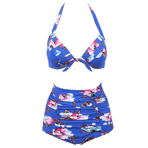 

designer swimwear bikinis for women 2019 bikinis high waist swimsuit push up women plus size bathing suits printed floral bikini set, White;black