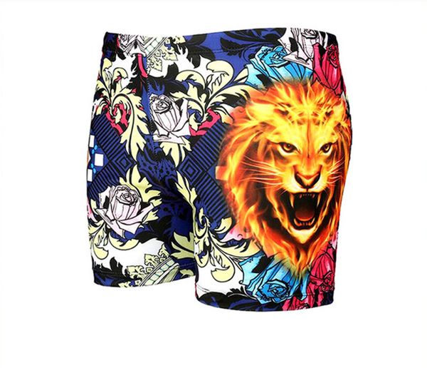 

Mens Summer Digital Printed Swimwear Fashion Designer Quick Dry Male Briefs Casual Mens Apparel