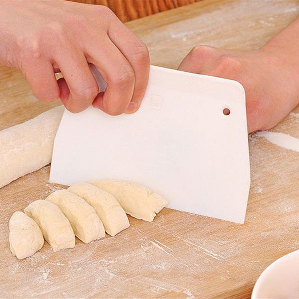 

наши лелеют 2 х скребок кремовые торты тесто фрезы тесто скребок выпечки инструменты вырезать или разделить тесто соскрести избыток муки#605