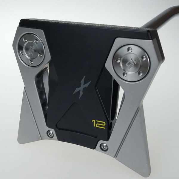 

New golf club ilver black x12 putter teel haft 32 33 34 35 36 inch haft length with rod cover hipping