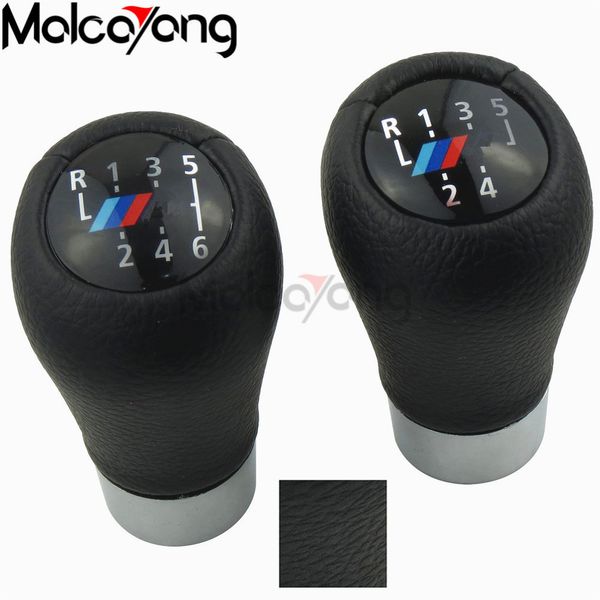 

5 6 speed real leather gear shift knob for 1 3 5 6 series e30 e32 e34 e36 e38 e39 e46 e53 e60 e63 e83 e84 e87 e90 e91 e92