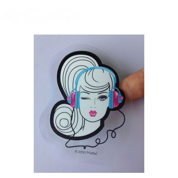 

customized printing self adhesive logo print transparent sticker ,plastic transparent sticker label