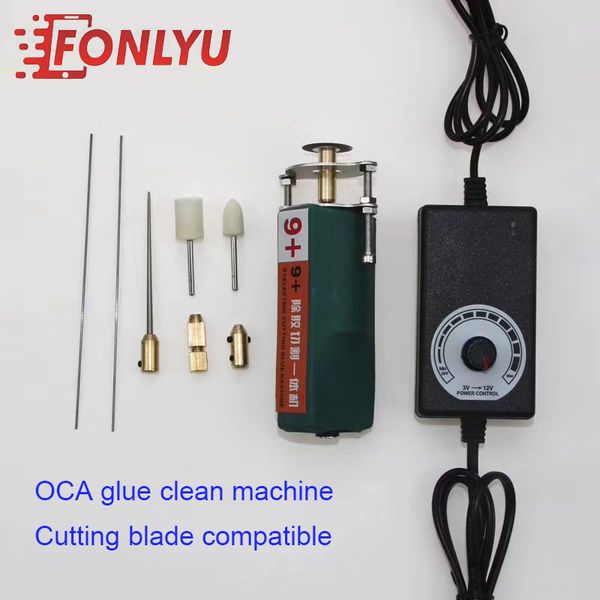 

2 in 1 glass separator tool&glue remover with glue remover clean head for phone glass touch screen polishing separating repair