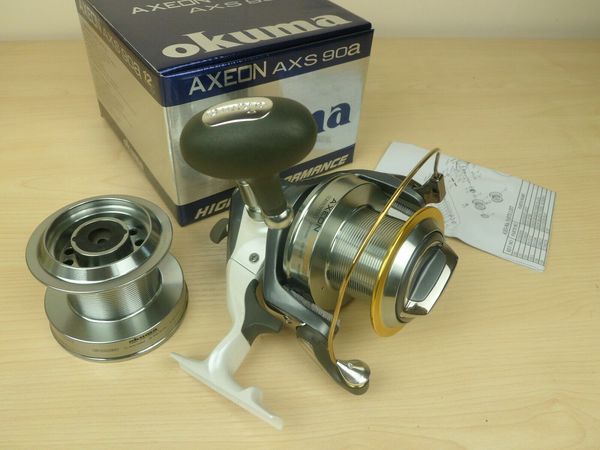 

new axeon axs 90 long cast surf fishing reel distance cast reel