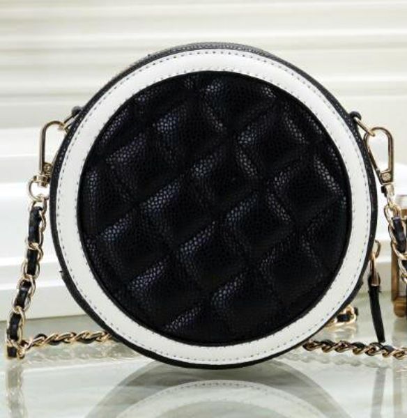 

Верхняя женская цепь Сумки на плечо Круглая круглая сумка через плечо Дизайнерск