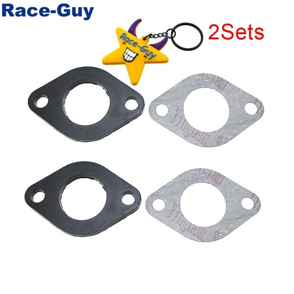

intake manifold spacer insulator gasket for chinese gy6 125cc 150cc moped scooter atv go kart