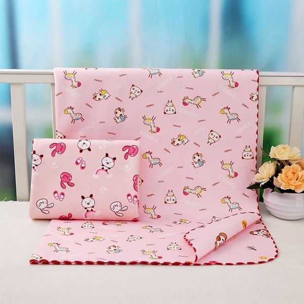 

f8clg baby double-sided washable velvet pad breathable crystal children's large-size waterproof baby diaper crystal diaper girl menstru