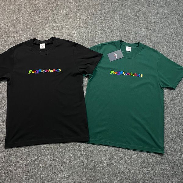 

logan embroidered logo tee 20ss english embroidered logo short sleeve, Red