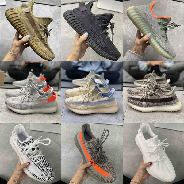 

2020 kanye with box west v2 sply zyon linen cinder desert sage earth yecheil кроссовки льняная глина 3M yezzy yezzys 350 V2 обувь
