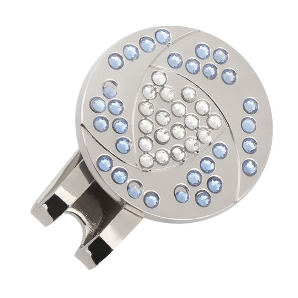 

portable crystal drill clip golf ball marker clip on golf hat cap visor for friend golf trainer