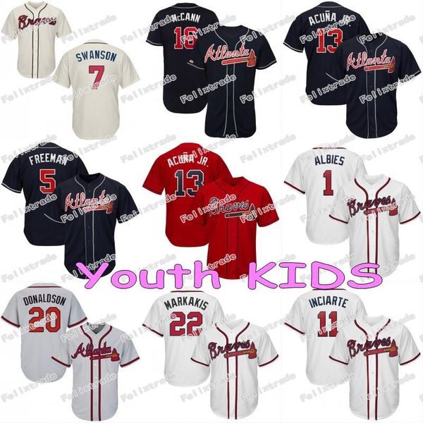 

Youth brave jer ey ronald acuna jr atlanta freddie freeman ozzie albie jo h donald on dan by wan on nick markaki inciarte mccann