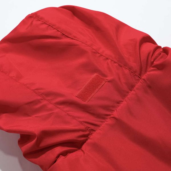 

зимняя мужская ватник марка parkas вниз лоскутная двухсторонний пальто ватные вышивки толстые дизайнер уличная мода повседневный b100030l, Black