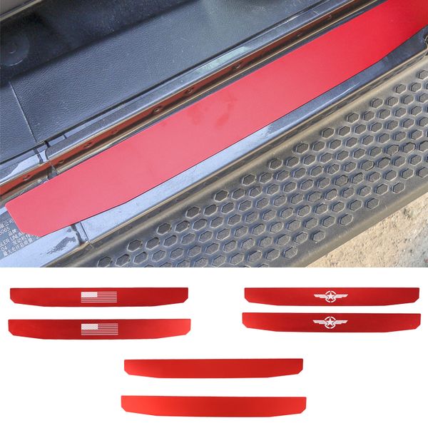2019 Threshold Decoration 2door Threshold Door Sill Entry Guards For Jeep Wrangler Jl 2018 Factory Outlet High Quatlity Auto Internal Accessories From