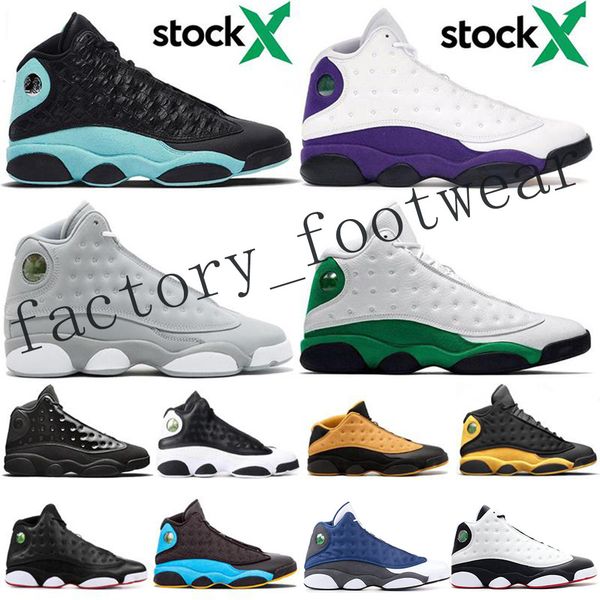 

new 13 island green bred chicago flint men women basketball shoes 13s he got game melo dmp playoff hyper royal designer sneakers