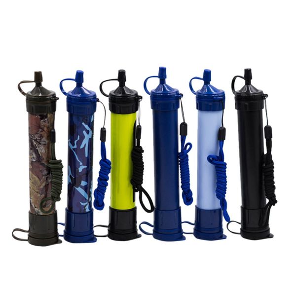 

new portable plastic 0.1 micro soldier water filter purifier cleaner outdoor hiking camping survival emergency
