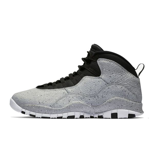 

новый цемент 10 баскетбольная обувь уэстбрук 10s i m назад белый черный прохладный серый рыси чикаго стали серый мужчины 10 кроссовки размер