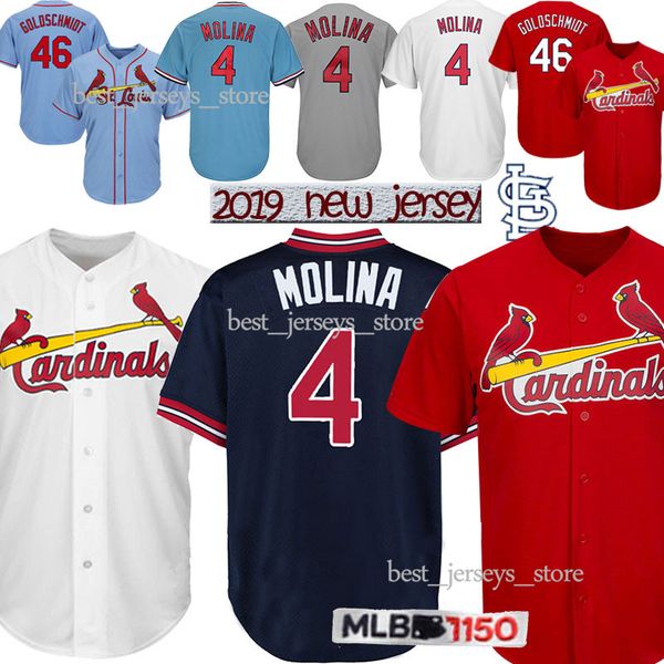 

4 yadier molina jer ey t loui cardinal 46 paul gold chmidt 25 dexter fowler jer ey 2019 de ign weater