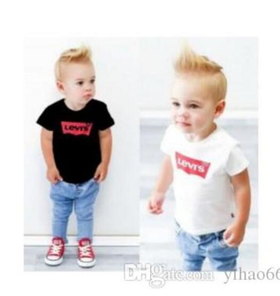 

Новый бренд дизайнер бренда 2-9 лет Детские мальчики девочки футболки 2019 летняя ру