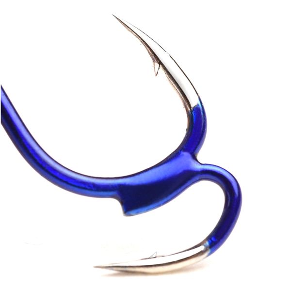 

new 10pcs 1package high-carbon steel two strength tip sharp fighting fishing hook with barbed fish gear for taiwan sea fishing