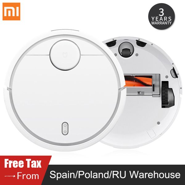 

Original xiaomi mi robot vacuum cleaner for home automatic weeping charge mart planned wifi mijia app control du t terilize