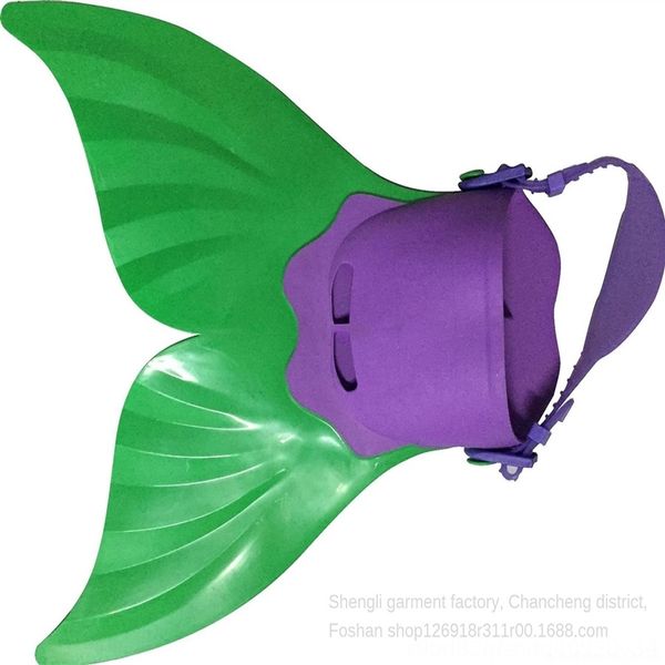 

qcyha 2020 newset mermaid ariel tail for girls costume kids swimmable mermaid tail swimsuit swimming cosplay with fins swimwear