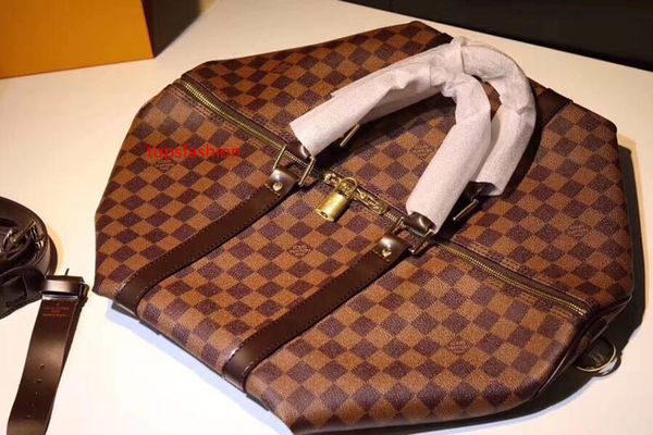 

#31074 l brand v large capacity women travel bag famous classical men shoulder duffel bags carry luggage keepall 41428 41418 56711 41418
