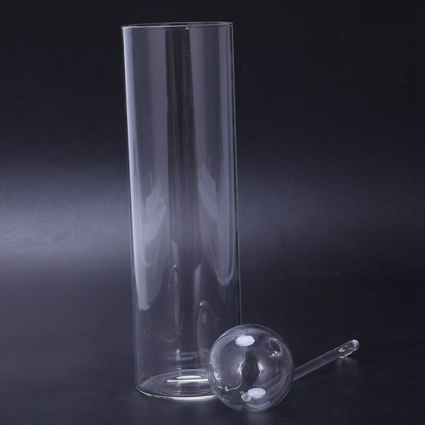 

glass oil lamp candlelight dinner candle holders transparent cylinder hook lamp