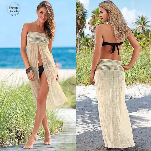 

beach off shoulder women dress mesh hollow floatsuit crochet lace summer dress 2019 women boho dress beachwear designer clothes, Black;gray