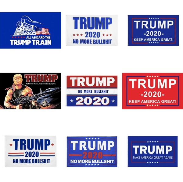 

trump 2020 banner 2x6ft flag custom logo digital printed 180x60cm decorative advertise promotional sports training school camping #559