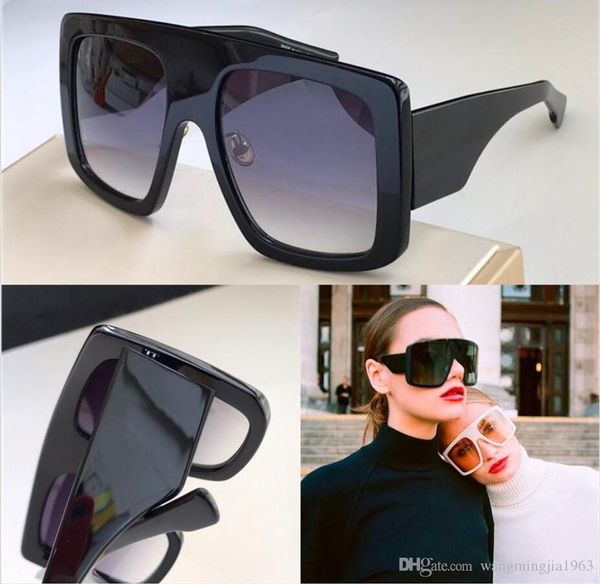 

новая мода продажи женщин дизайнер солнцезащитные очки powe квадратная рамка высокое качество популярные щедрый и элегантный стиль uv400 защ, White;black