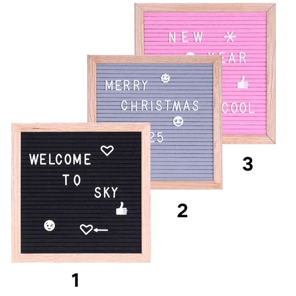 

fashion school gift numbers english alphabet letter board home felt removable office display frame changeable message signs kids