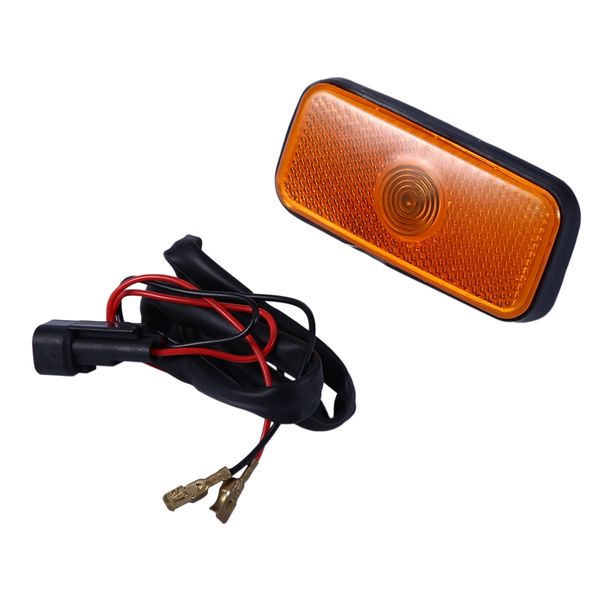 

dhbh-2x side marker lamp lens for transit 2000-2014 single right or left side 1671689