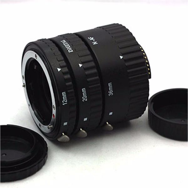 FreeShipping Auto Focus Macro Удлинительная трубка для Nikon AF AF-S DX FX