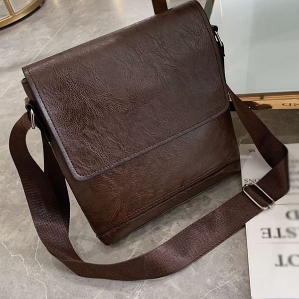

ocardian handbag fashion men designer leather business diagonal handbag briefcase solid color classic shoulder bag dropship a20