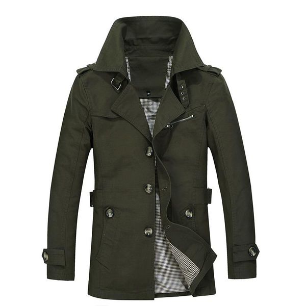 

casual mens cotton jacket men slim fit spring washed soft blazer jacket and coat male military overcoat, Black;brown