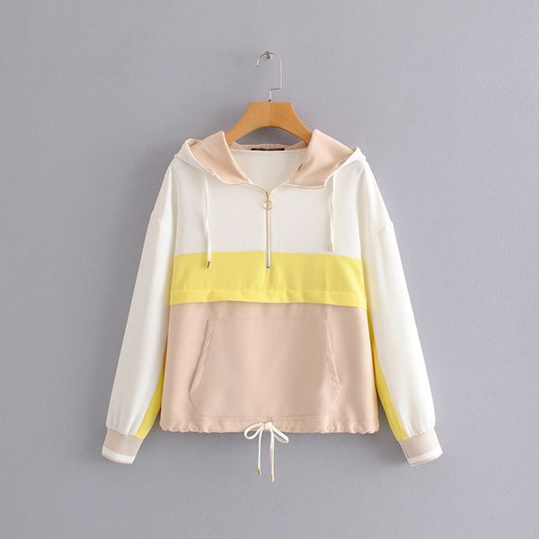 

aoemq new summer sport gym jackets fall breathable cotton women jackets with hooded rain protection clothing, Black;brown