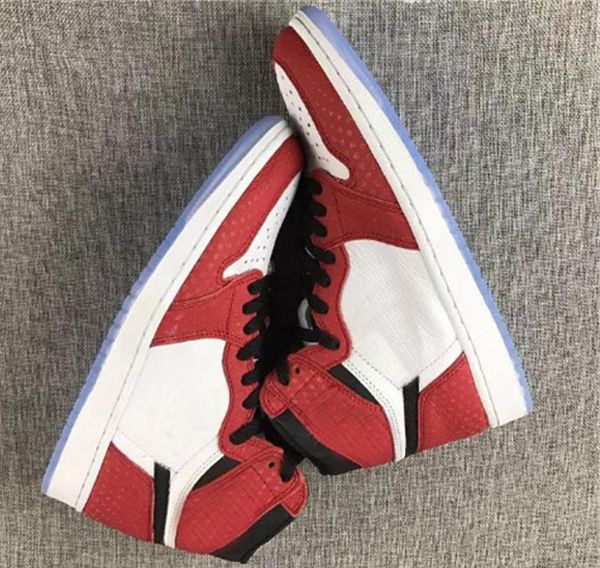 

2020 1 og high spider man origin story men basketball shoes chicago crystal sneakers sport shoes