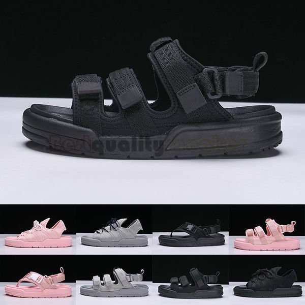 

2019 pink women designer sandals all black cool grey mens fashion luxury slippers summer outdoor sports flip flops slides casual shoes
