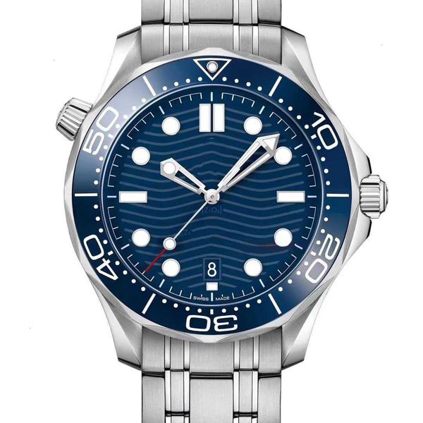 

mens fashion mechanical automatic watches hippocampal series mens wristwatches designer stainless steel watches folding clasp movement watch, Slivery;brown