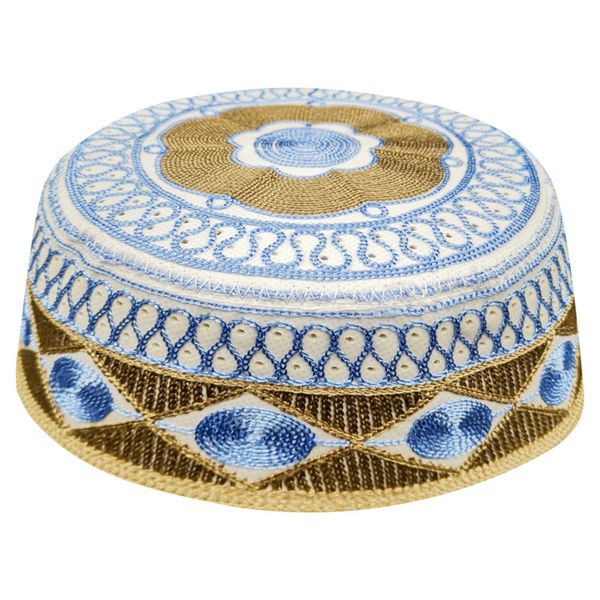 

muslim hat arab islamic caps kiddush papaqlar gold blue round hats baseball prayer caps hombre arabe sombreros, Red