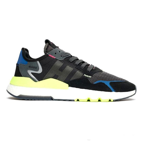 

2019 nite jogger boost 3m reflective running shoes brand breathable sports shoes luxury designer sneakers size eur36-45, Black